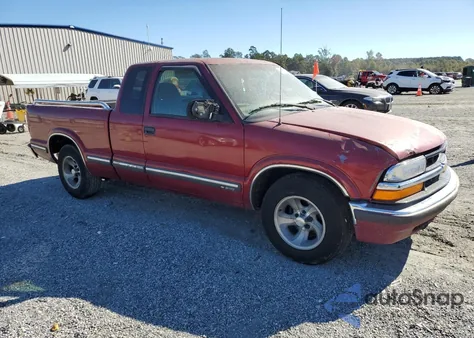 1999 Chevrolet S Truck S10 из США, поврежденный, VIN 1GCCS19X8X8189179